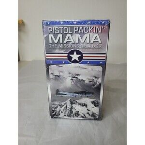 Pistol Packin Mama The Missions of a B-17 VHS New Sealed